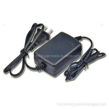 2 a Switching Power Adapter 24W and 12V DC Euro Plug, UK Plug and American Plug for Your Optional. (PS-24-12DH)